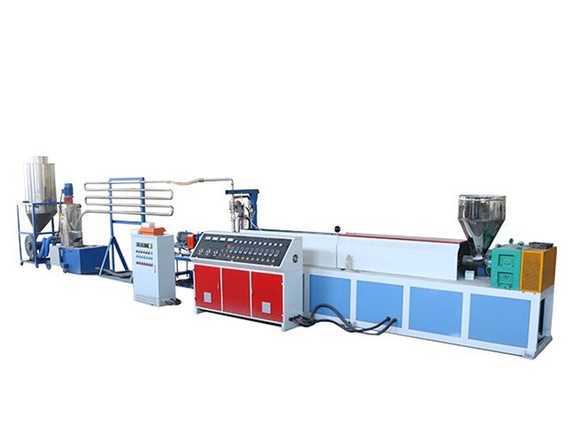 TPE foaming particle production line